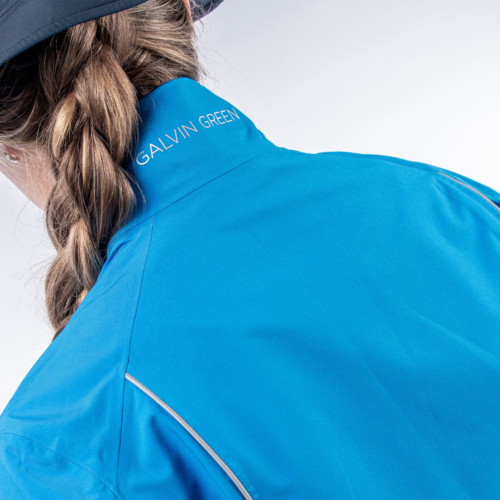Galvin Green Anya Gore-Tex Ladies Waterproof Golf Jacket Blue/Reflex